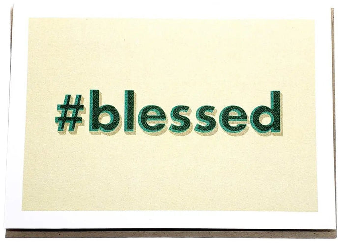 Blessed Greeting Card - My SensibiliTeas - greeting card from Sidekick Creative