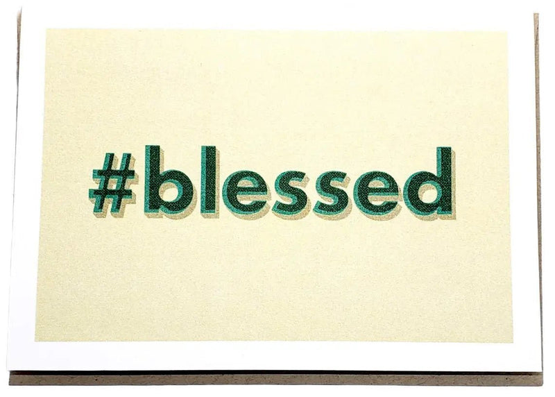 Blessed Greeting Card - My SensibiliTeas - greeting card from Sidekick Creative