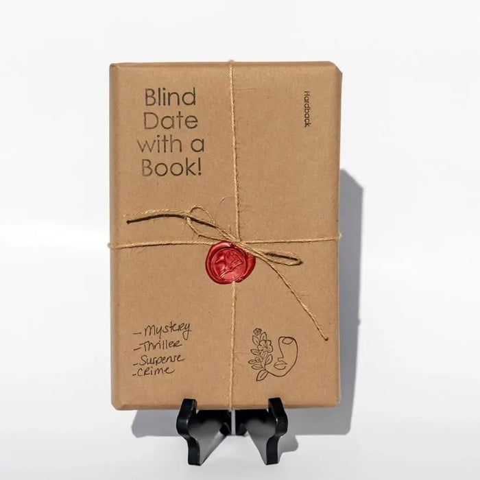 Blind Date With a Mystery/Thriller Book - My SensibiliTeas - blind date with a book from I Love Books and Bows