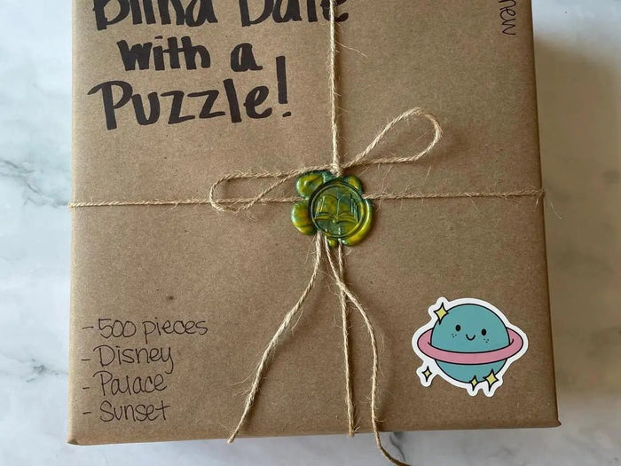 Blind Date With a Puzzle - My SensibiliTeas - mystery puzzle from I Love Books and Bows