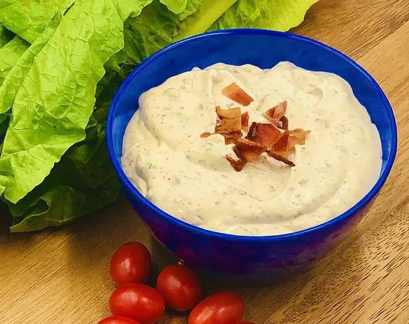BLT Dip and Cheeseball Mix - My SensibiliTeas - dip mix from Carmie's Kitchen