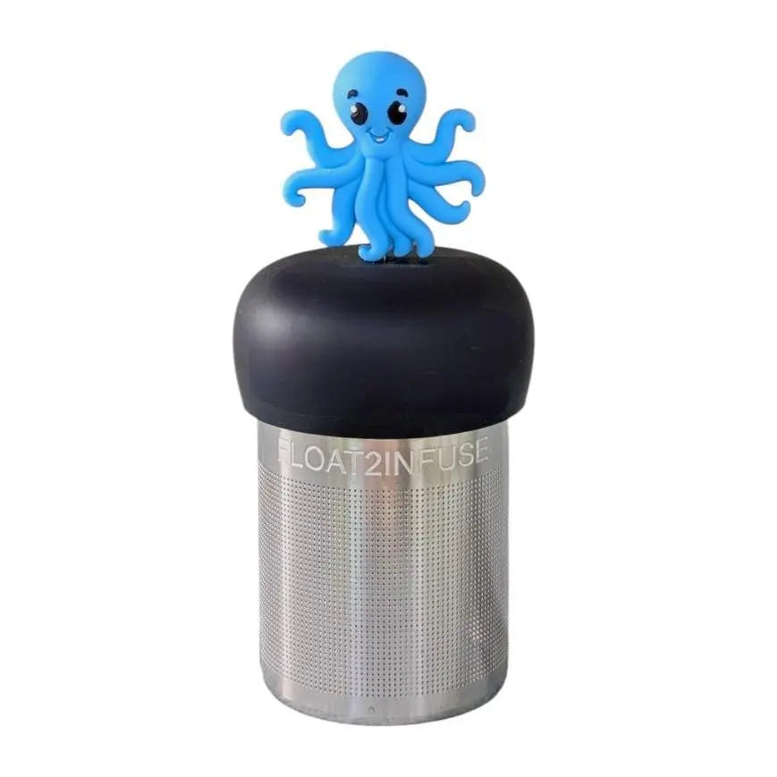 Blue Octopus Floating Tea Steeper - My SensibiliTeas - tea strainer from Float2Infuse Tea Infuser