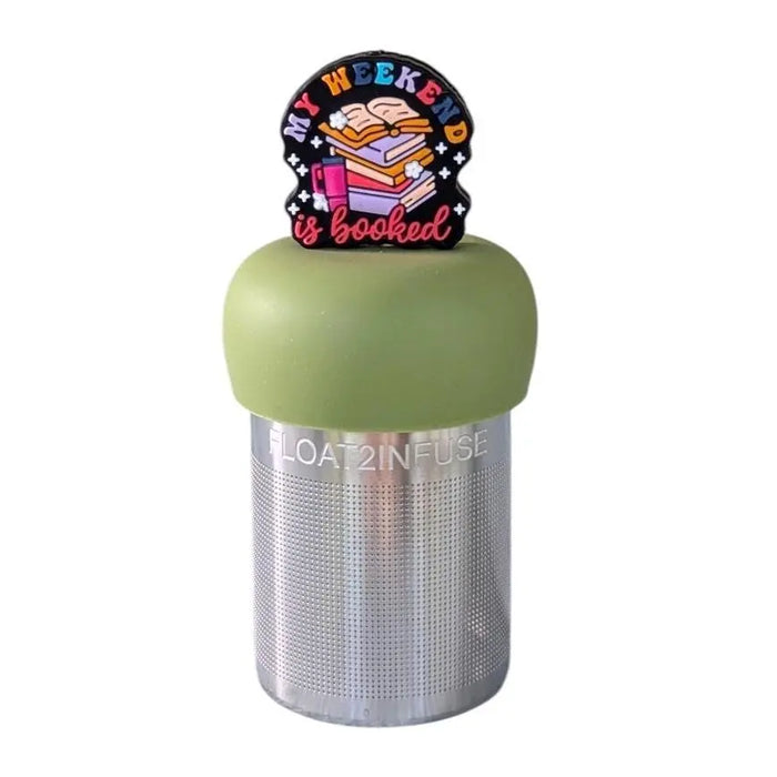 Book(ed) Weekend Floating Tea Steeper - My SensibiliTeas - tea strainer from Float2Infuse Tea Infuser