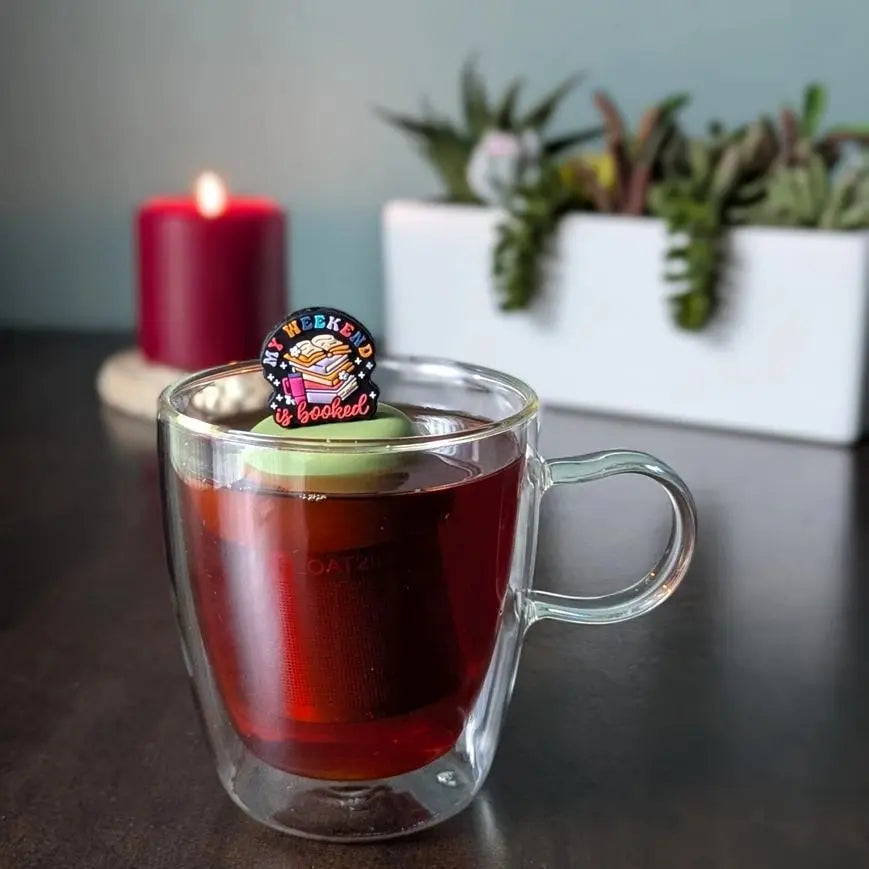 Book(ed) Weekend Floating Tea Steeper - My SensibiliTeas - tea strainer from Float2Infuse Tea Infuser