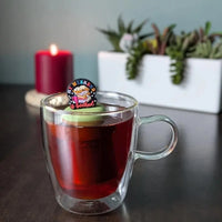 Book(ed) Weekend Floating Tea Steeper - My SensibiliTeas - tea strainer from Float2Infuse Tea Infuser