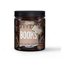 Books 9 oz Bookish Book Lovers Coconut Soy Candle - My SensibiliTeas - bookish candle from Faded Embers