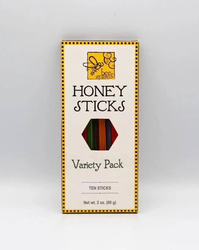 Box of 10 Honey Sticks - My SensibiliTeas - honey sticks from Bee Squared Apiaries