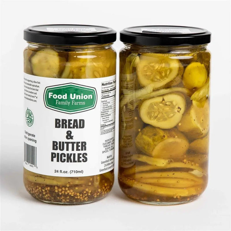 Bread and Butter Pickles - 24 fl oz - My SensibiliTeas - small batch bread and butter pickles from Food Union