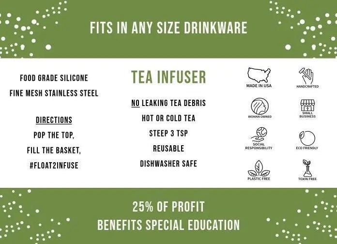 Brown Squirrel Floating Tea Steeper - My SensibiliTeas - tea infuser from Float2Infuse