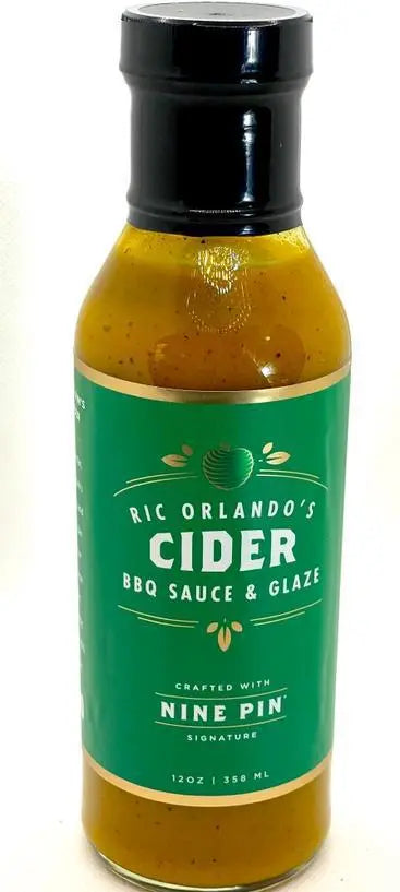 Nine Pin Cider/Ric Orlando's Signature Cider BBQ and Dipping Sauce