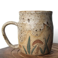 Mushroom Mug by  The Midnight Mustard Seed