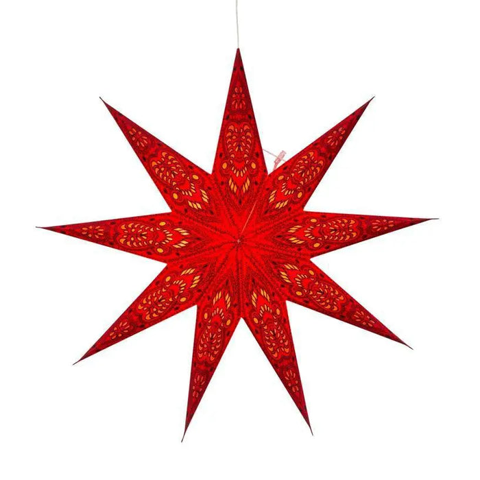 Phoenix Red Paper Star Lantern