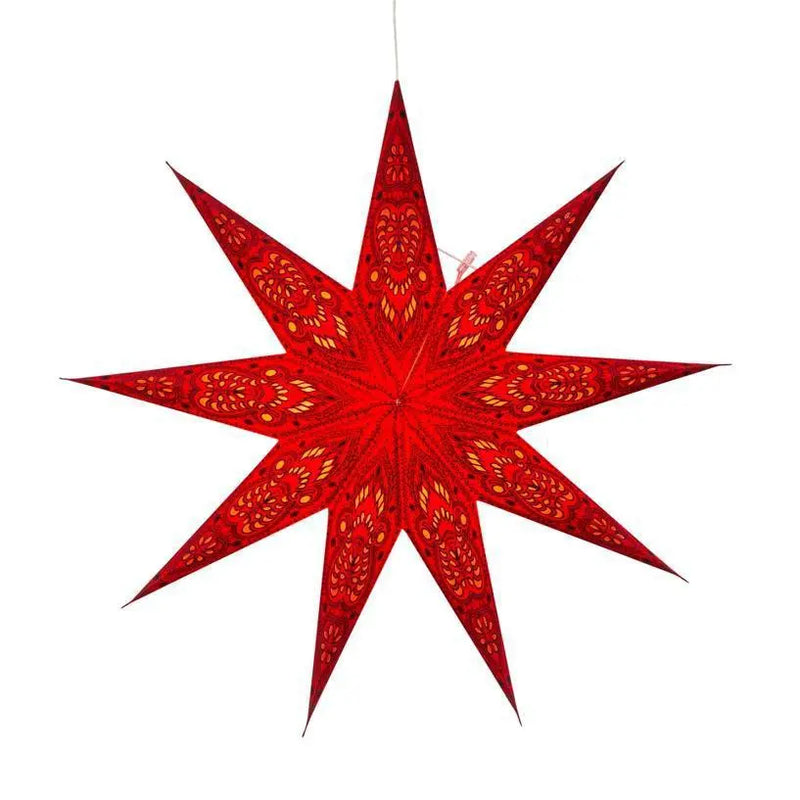Phoenix Red Paper Star Lantern