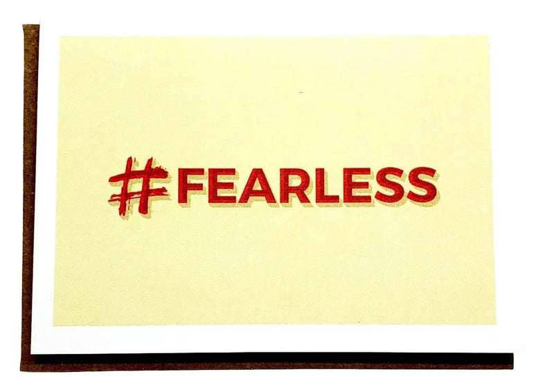 # Fearless Greeting Card