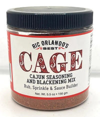 Cage ~ Cajun Seasoning and Blackening Mix - My SensibiliTeas - seasoning blend from Ric Orlando