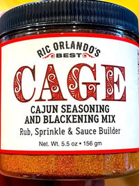 Cage ~ Cajun Seasoning and Blackening Mix - My SensibiliTeas - seasoning blend from Ric Orlando