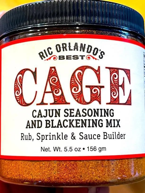 Cage ~ Cajun Seasoning and Blackening Mix - My SensibiliTeas - seasoning blend from Ric Orlando