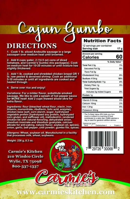 Cajun Gumbo Soup Mix - My SensibiliTeas - gourmet soup mix from Carmie's Kitchen