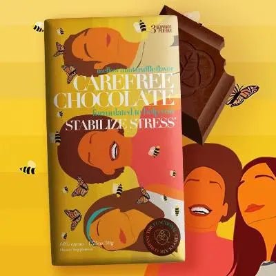 Carefree Chocolate - Mellow Mint - My SensibiliTeas - functional chocolate from The Functional Chocolate Company