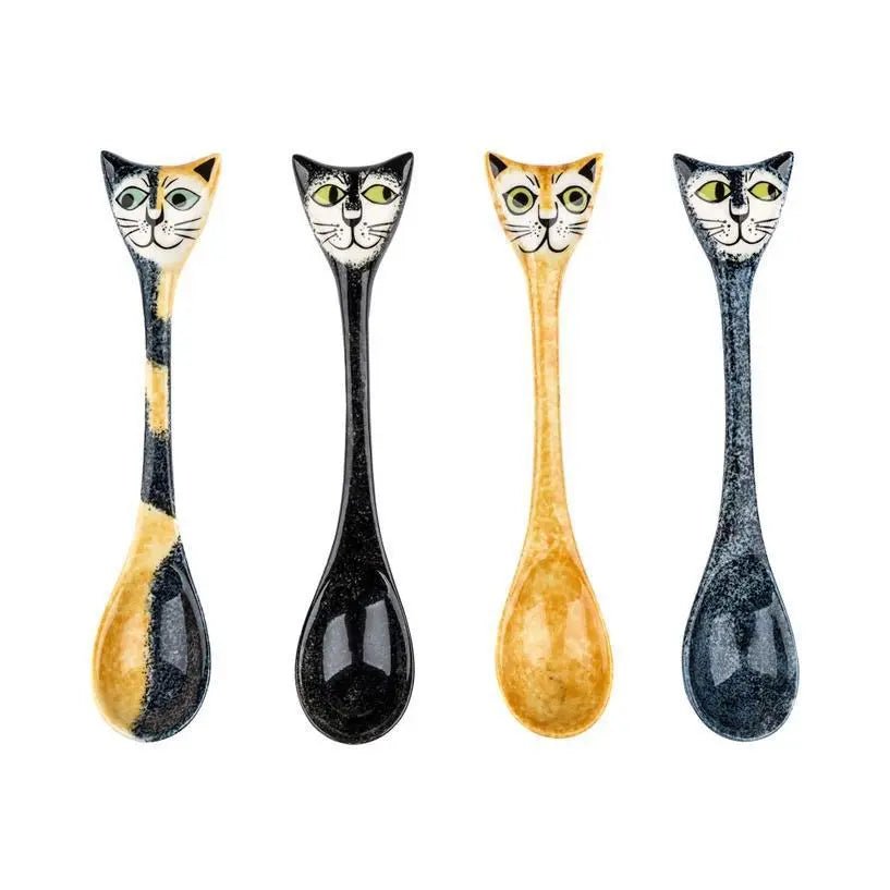 Cat Spoons - My SensibiliTeas - cat spoons from Hannah Turner LTD