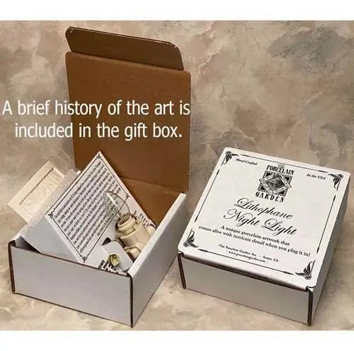 Catch a Falling Star Nightlight - My SensibiliTeas - Lithophane Nightlight from The Porcelain Garden