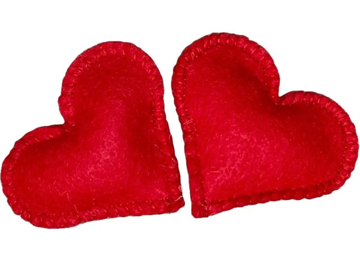 Catnip Hearts - My SensibiliTeas - cat toy from Rosemary's Baby MEK