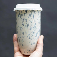 Orchid 16 oz Ceramic Travel Mug