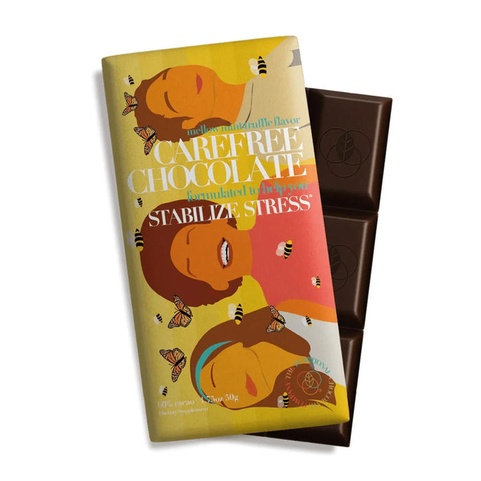 Carefree Chocolate - Stress & Anxiety Formula - Mellow Mint