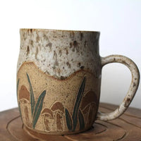 Mushroom Mug by  The Midnight Mustard Seed