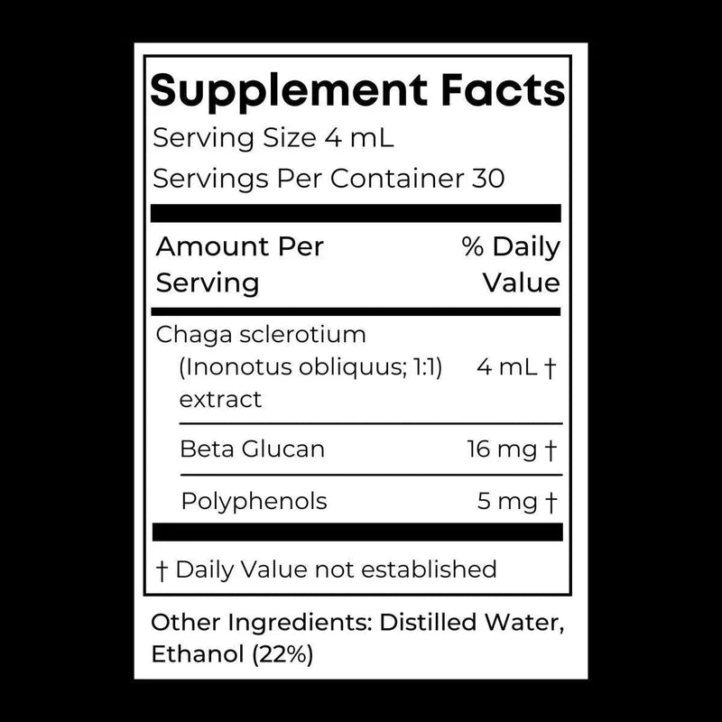 Chaga Tincture - My SensibiliTeas - Mushroom Tincture from Birch Boy's