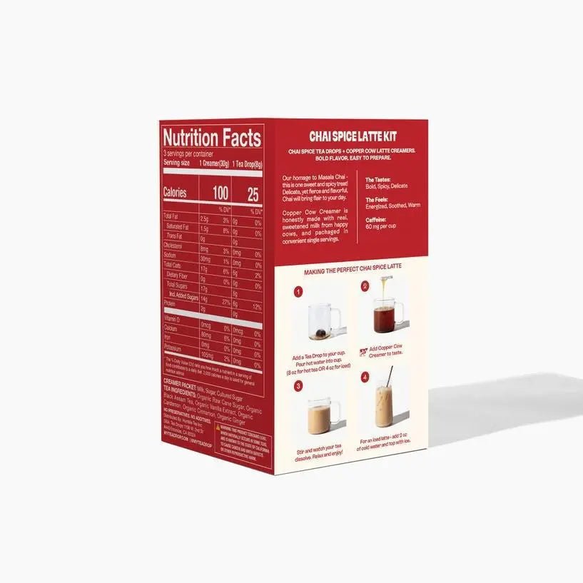 Chai Spice Latte Kit - My SensibiliTeas - Tea drops from Tea Drops