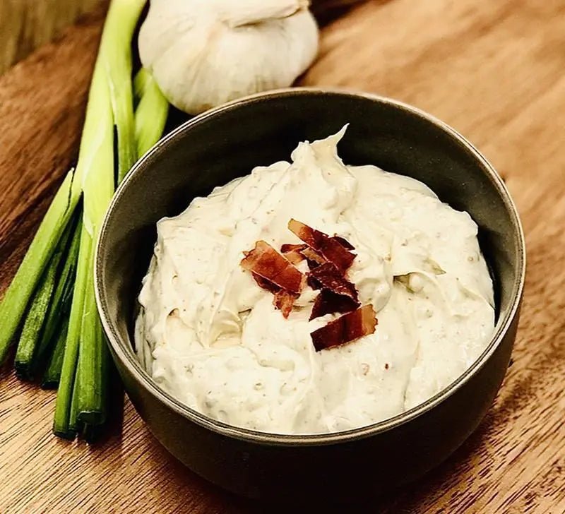 Cheddar Bacon Dip and Cheeseball Mix - My SensibiliTeas - Bacon dip mix from Carmie's Kitchen