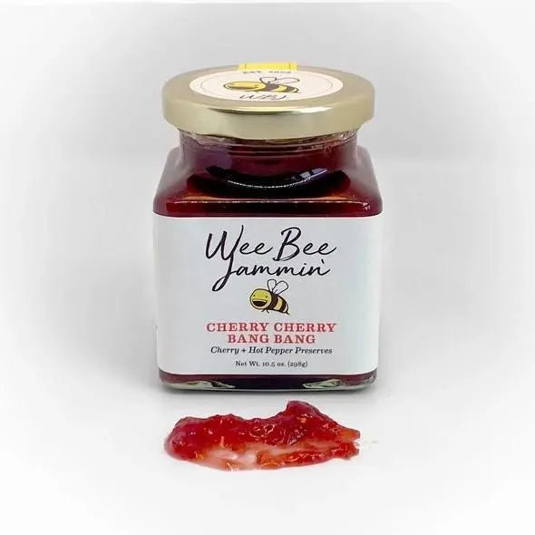 Cherry Cherry Bang Bang - Cherry + Habanero - My SensibiliTeas - spicy sweet jam from Wee Bee Jammin'