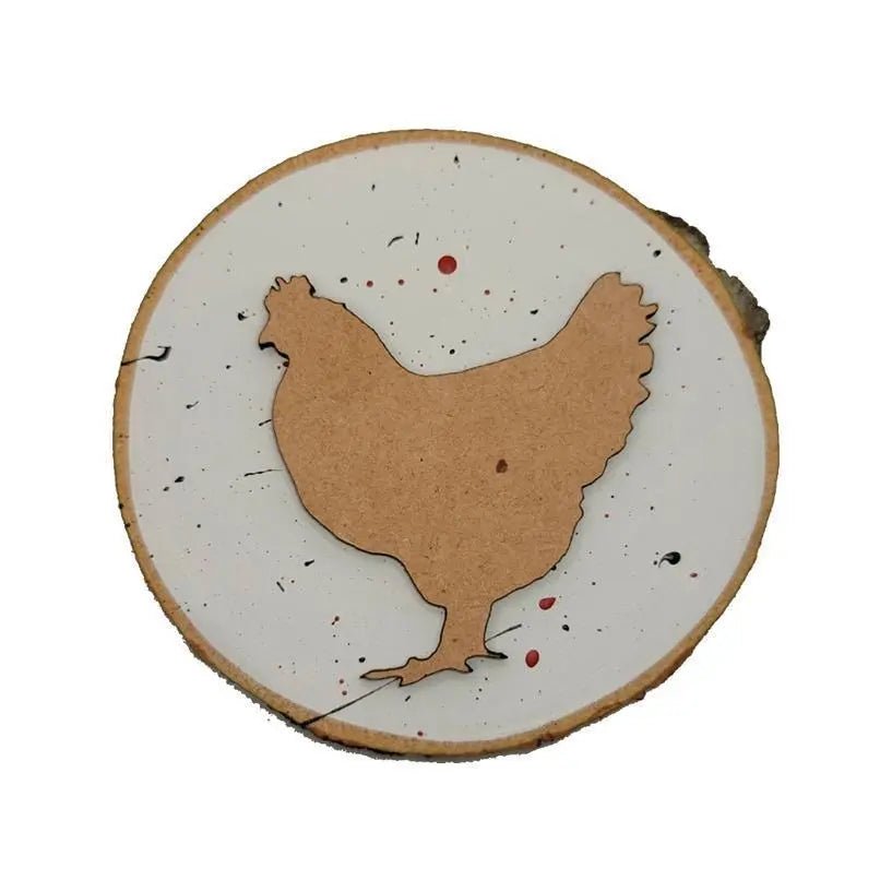 Chicken Magnet - My SensibiliTeas - refrigerator magnet from Spears Creations