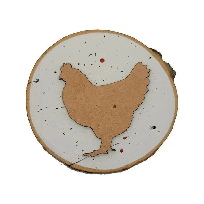 Chicken Magnet - My SensibiliTeas - refrigerator magnet from Spears Creations