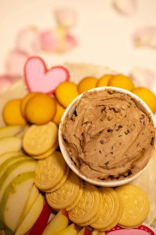 Chocolate Chip Cookie Dough Cheesecake Dip Mix - My SensibiliTeas - cheesecake dip mix from Carmie's Kitchen