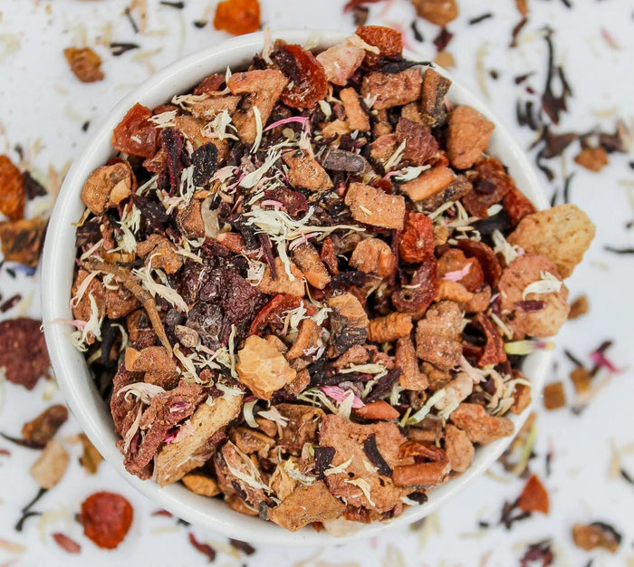 Chocolate Strawberry Kisses - My SensibiliTeas - strawberry herbal tea from SensibiliTeas