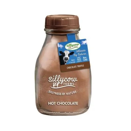 Chocolate Truffle Hot Cocoa Mix 16.9 oz Glass Bottle - My SensibiliTeas - hot chocolate from Sillycow Farms