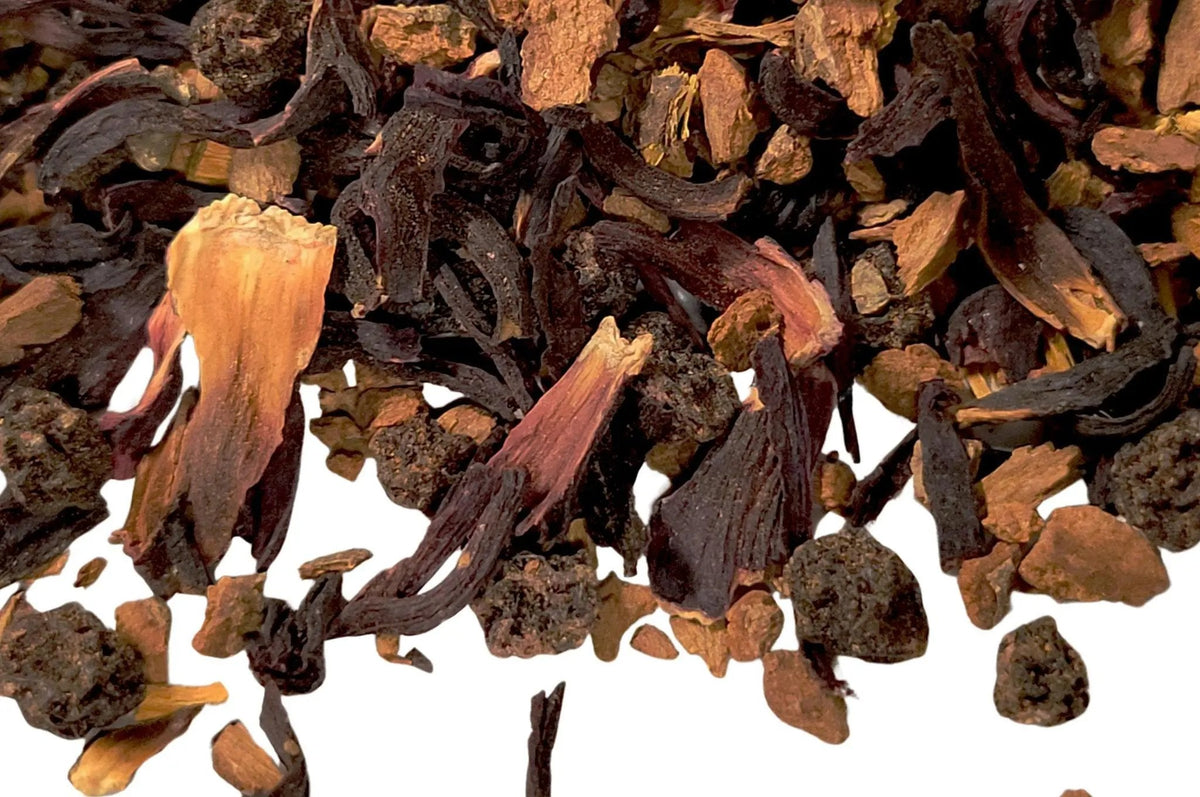 Cinnamon Plum Herbal Tea - My SensibiliTeas - fall herbal tea from SensibiliTeas