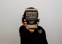 Cinnamon Sugar Almonds - My SensibiliTeas - coated nuts from Nat's Nuts