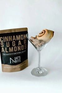 Cinnamon Sugar Almonds - My SensibiliTeas - coated nuts from Nat's Nuts