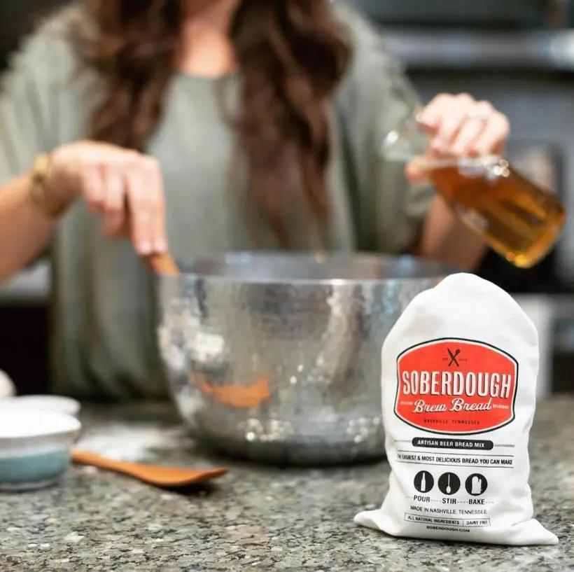 Cinnamon Swirl Soberdough - My SensibiliTeas - beer bread from soberdough