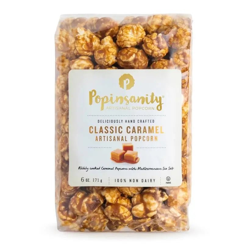Classic Caramel Gourmet Popcorn - 6oz Bag - My SensibiliTeas - popcorn from Popinsanity Popcorn & Confections