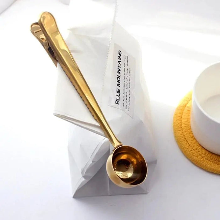 Coffee/Tea Spoon Clip - Gold - My SensibiliTeas - bag clip from varies