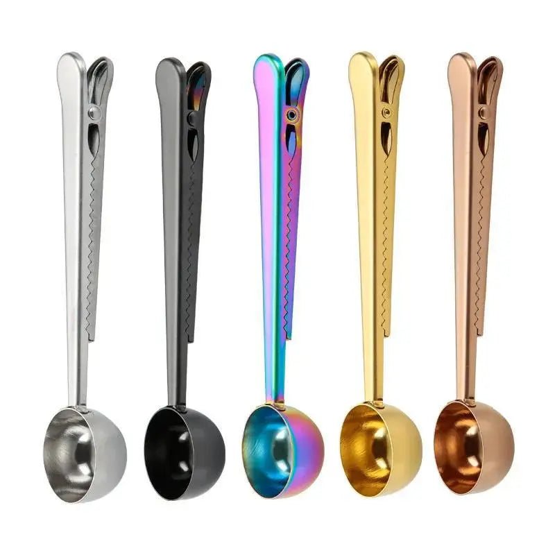 Coffee/Tea Spoon Clip - Rainbow - My SensibiliTeas - bag clip from varies