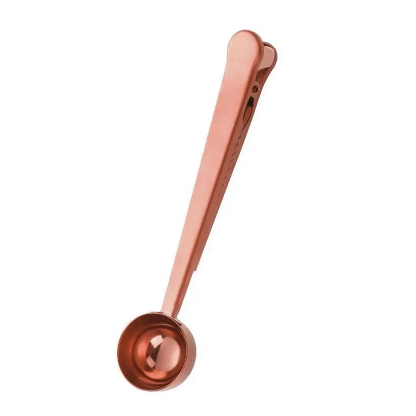 Coffee/Tea Spoon Clip - Rose gold - My SensibiliTeas - bag clip from varies
