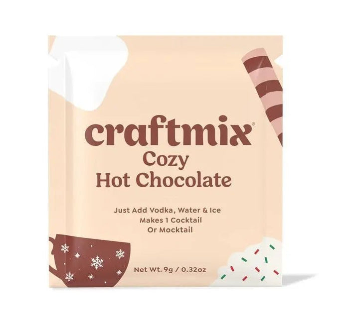 Cozy Hot Chocolate & Cocktail Mixer Singles - My SensibiliTeas - drink mix from Craftmix