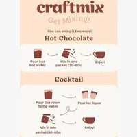 Cozy Hot Chocolate & Cocktail Mixer Singles - My SensibiliTeas - drink mix from Craftmix