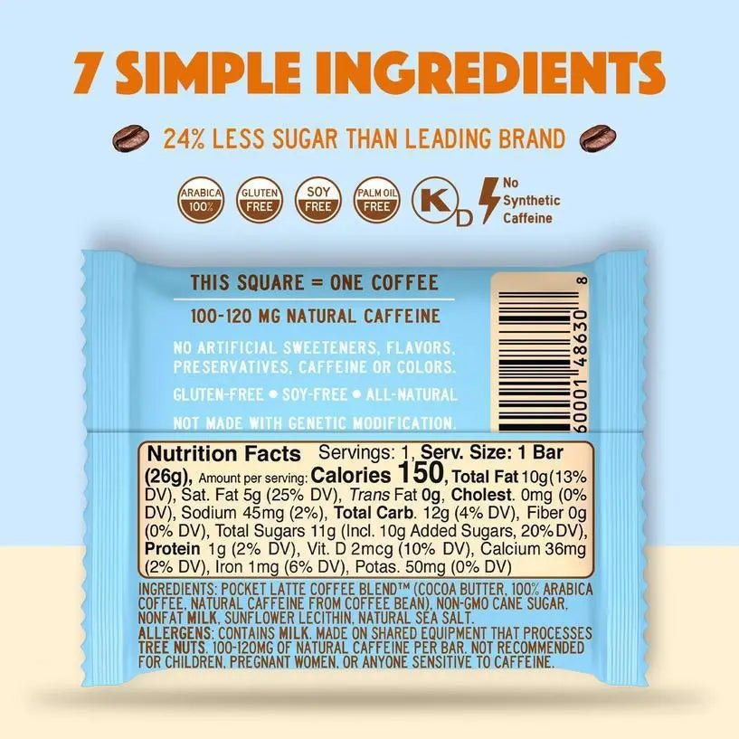 Cream + Sugar Coffee Chocolate - My SensibiliTeas - coffee chocolate from Pocket Chocolates