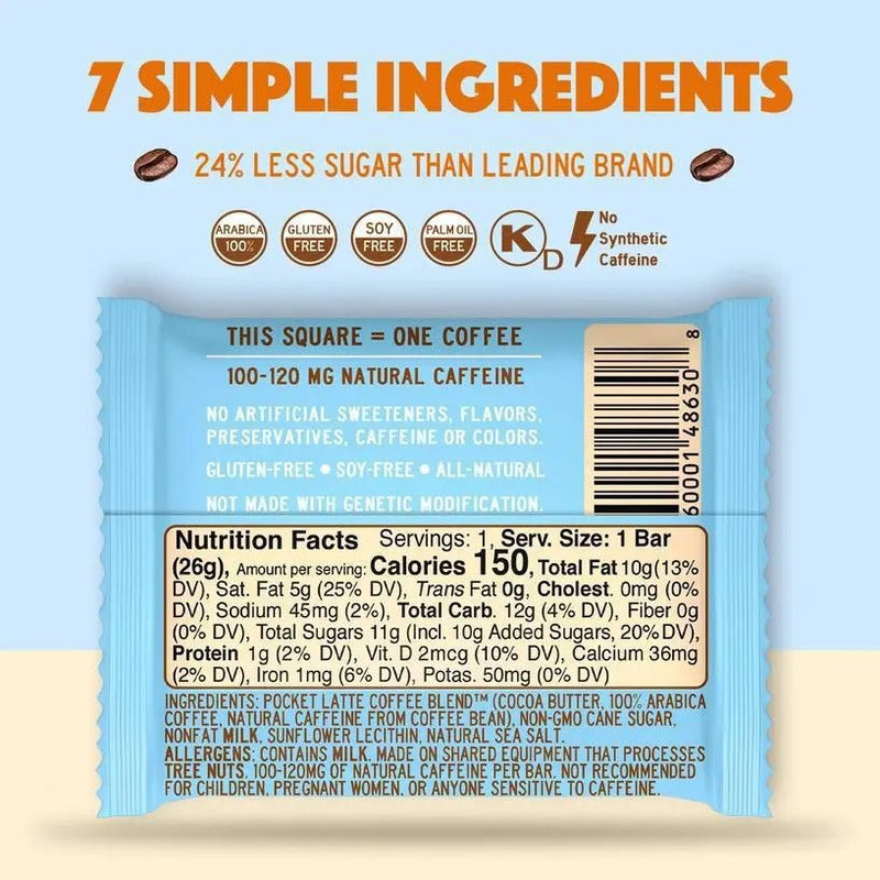 Cream + Sugar Coffee Chocolate - My SensibiliTeas - coffee chocolate from Pocket Chocolates